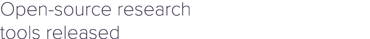 Open source research tools released