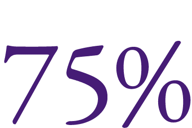 75%