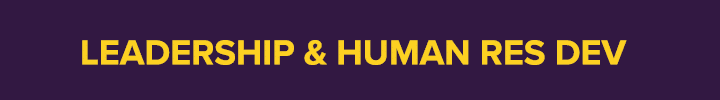 leadership & Human Res dev