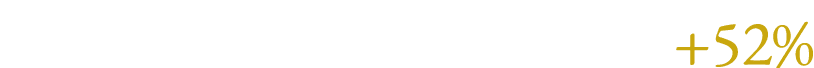  +52%
