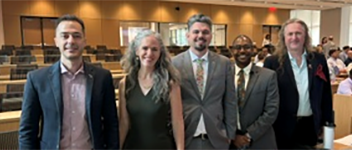 Photo of the Kinesiology Faculty Members who presented to the Louisiana Health Fellows