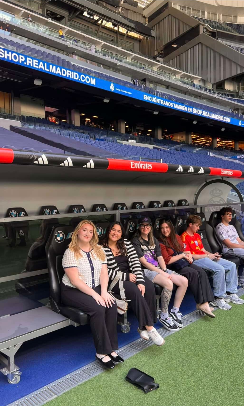 LSU students at Real Madrid
