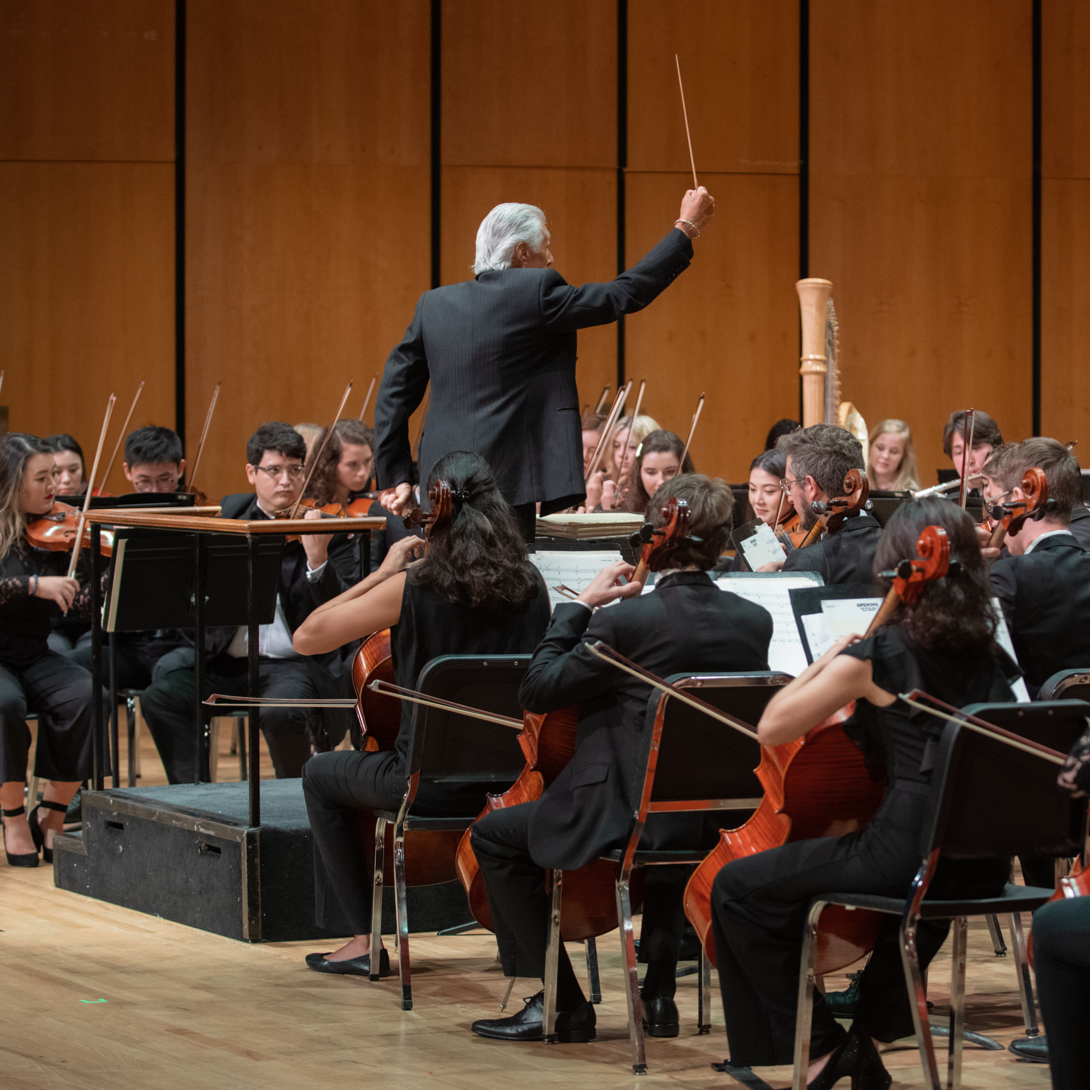 bill conti conducting the lsu symphony orchestra