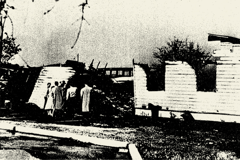 the original lsu band hall destroyed by fire