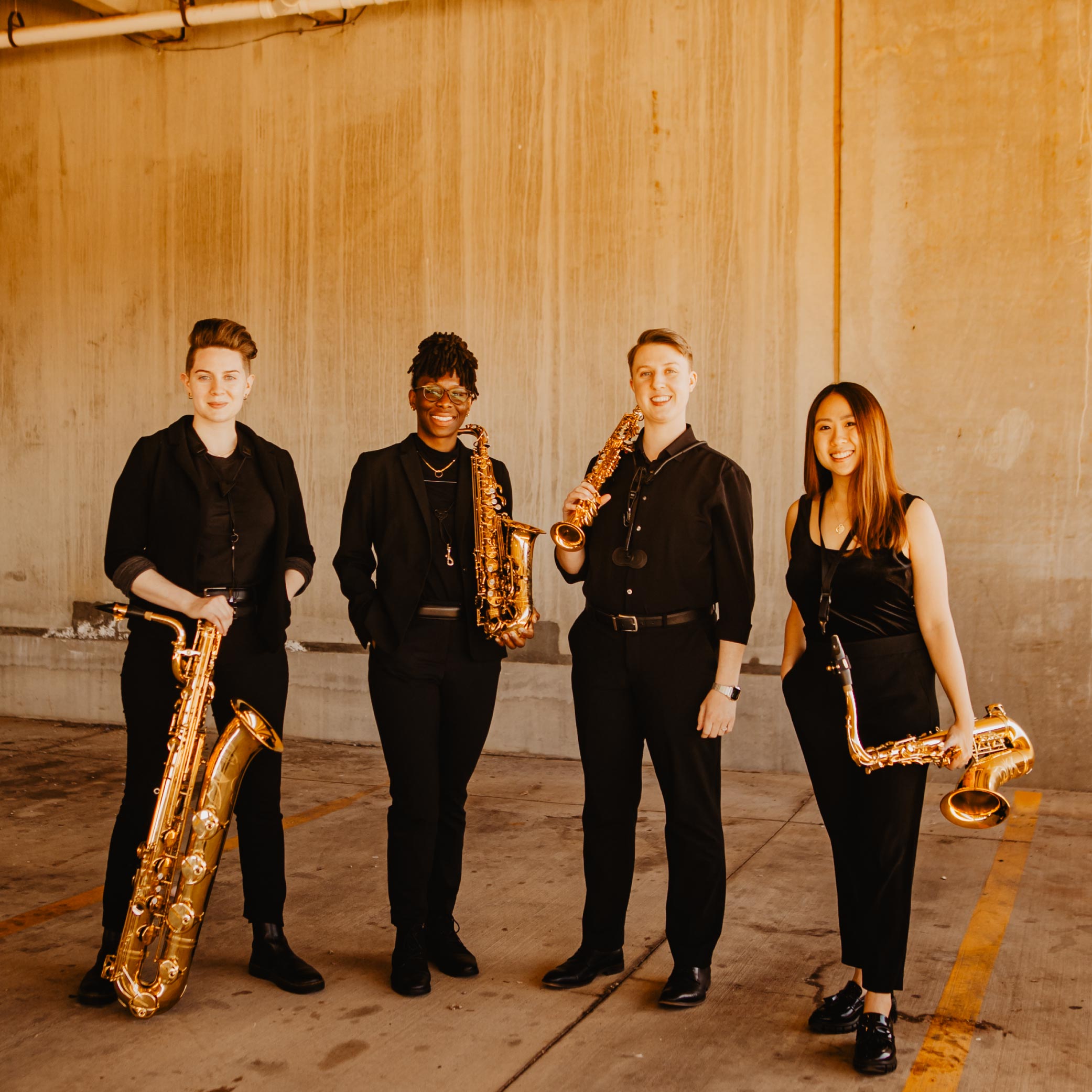 photo of medusa saxophone quartet 