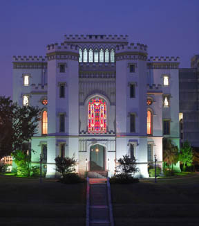 Old State Capital at Night