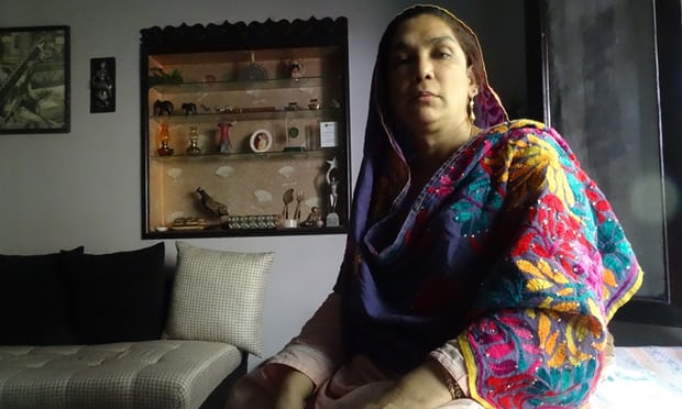 Image of Almas Boby, trans rights movement activist in Pakistan