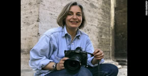 Photo Credit: CNN A picture of a woman journalist