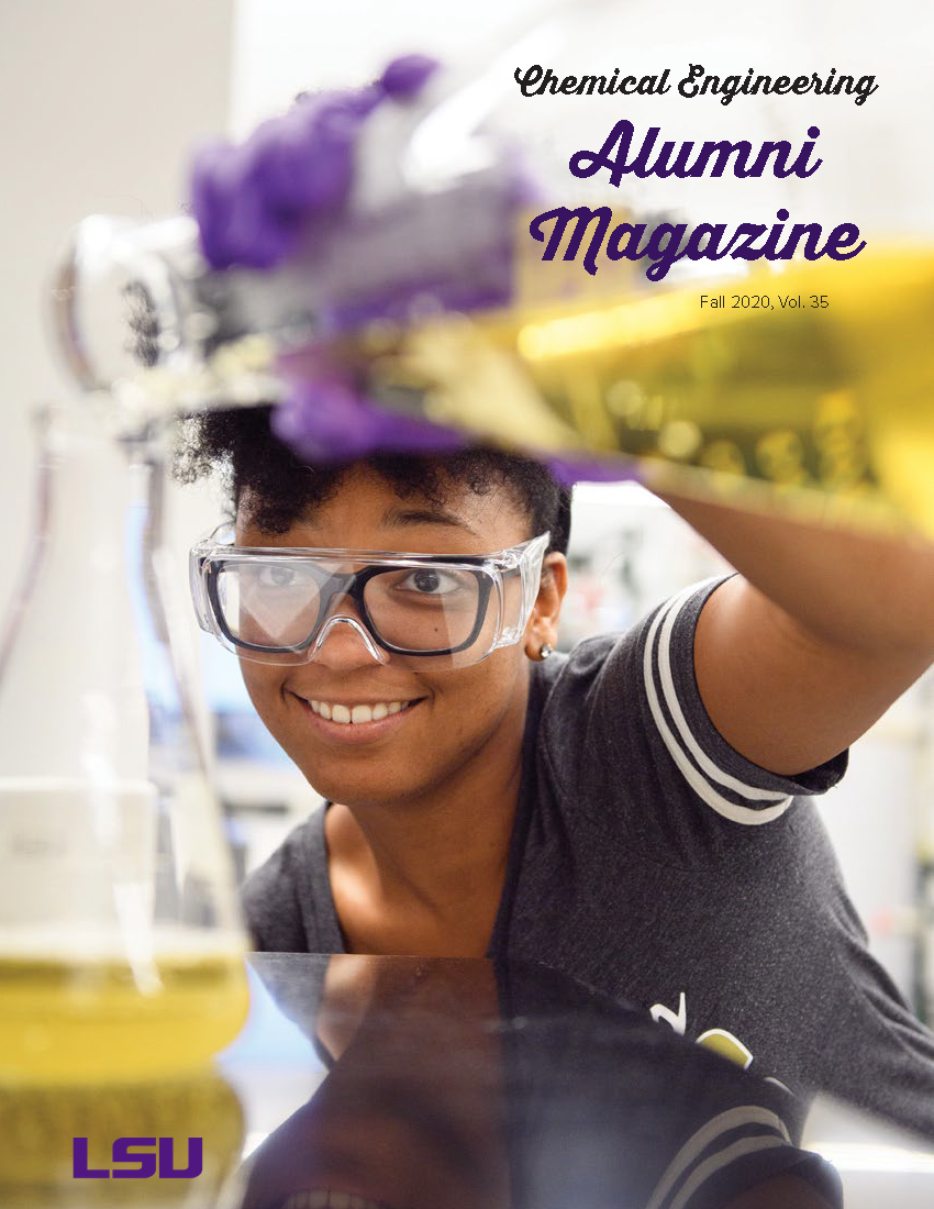 cover of the Fall 2020 ChE Alumni Magazine
