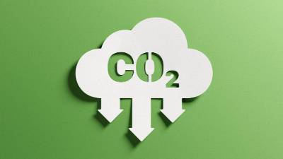 Green Cloud Logo of lowering CO2 emissions