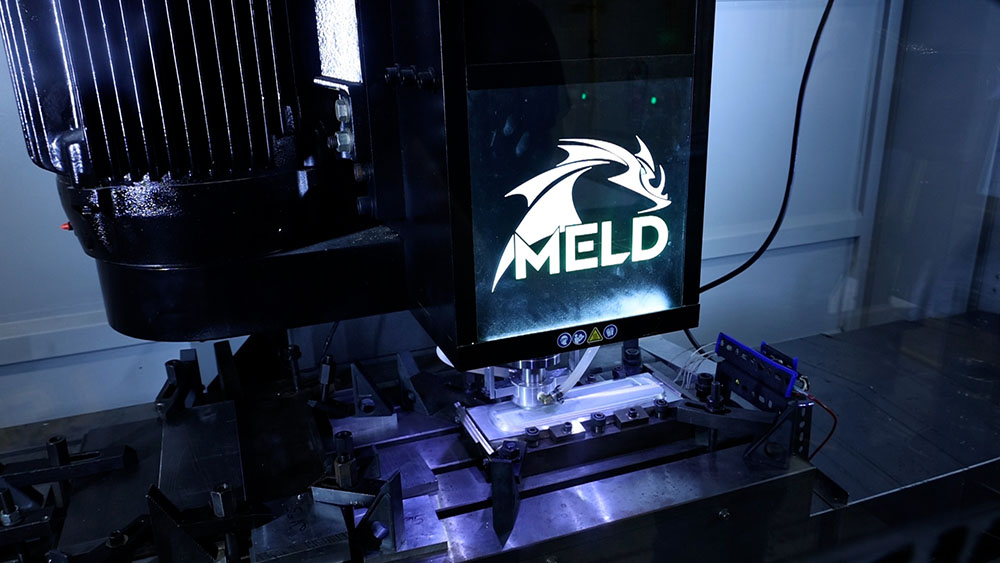 MELD machine in LSU lab