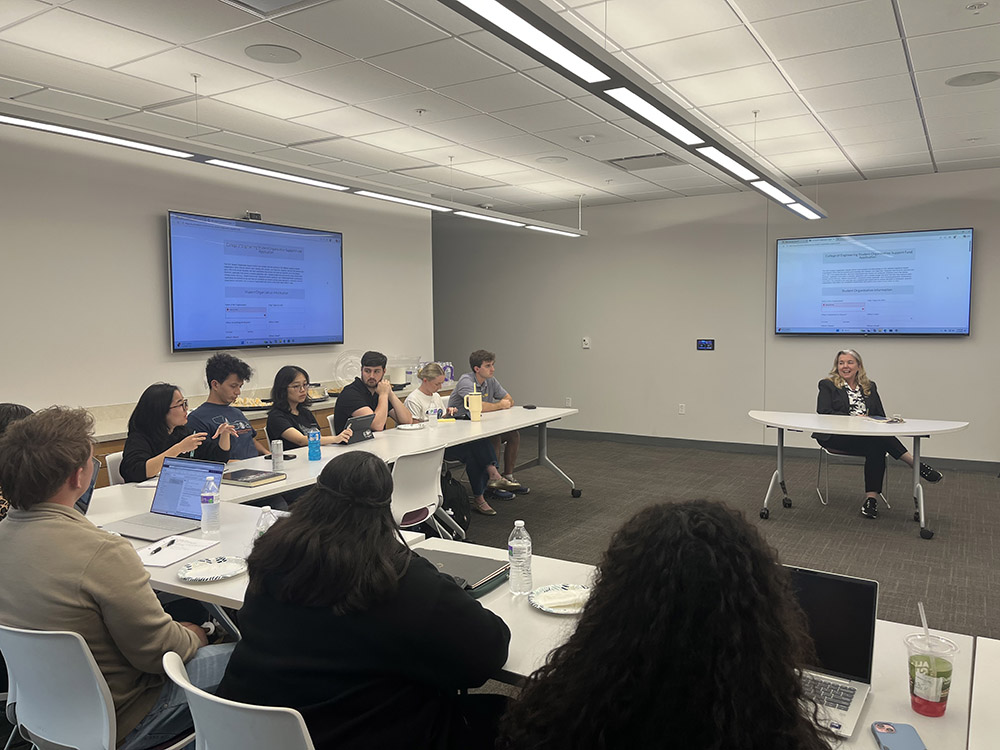 Dean Colvin answers student questions