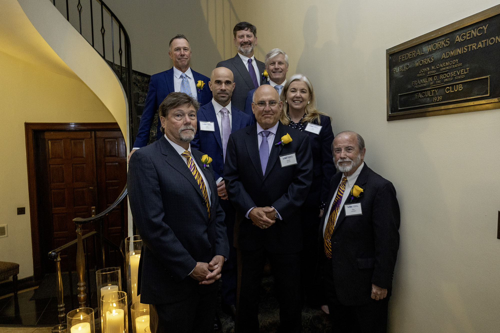 Dean with SEE and HOD inductees