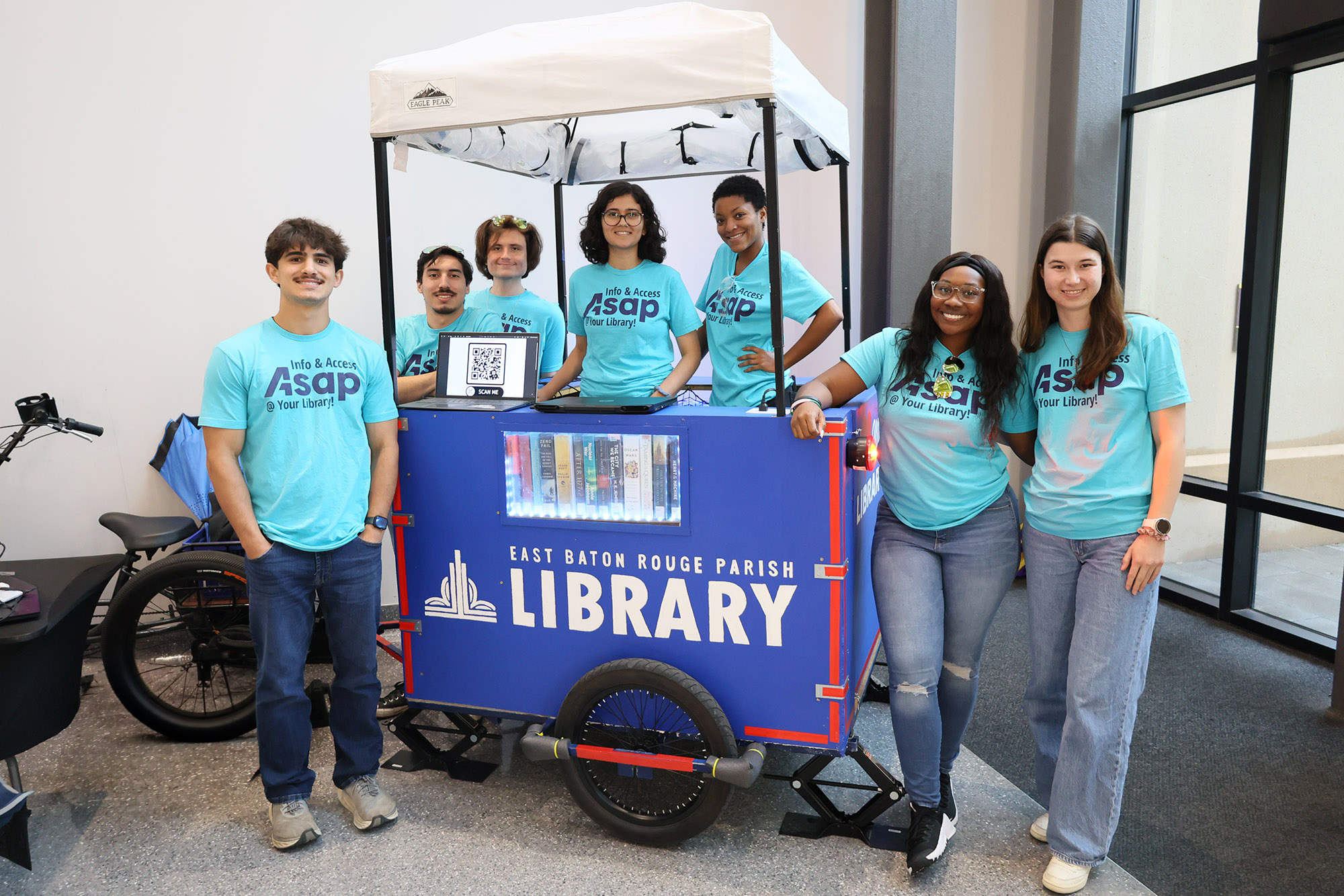 Library Book BIke Team