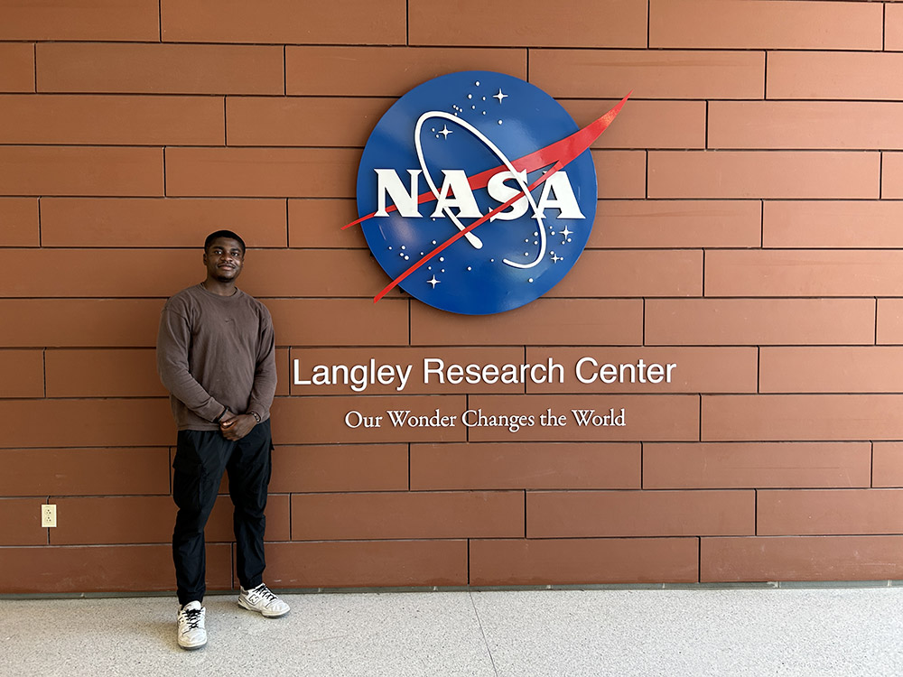 Olaoye at NASA