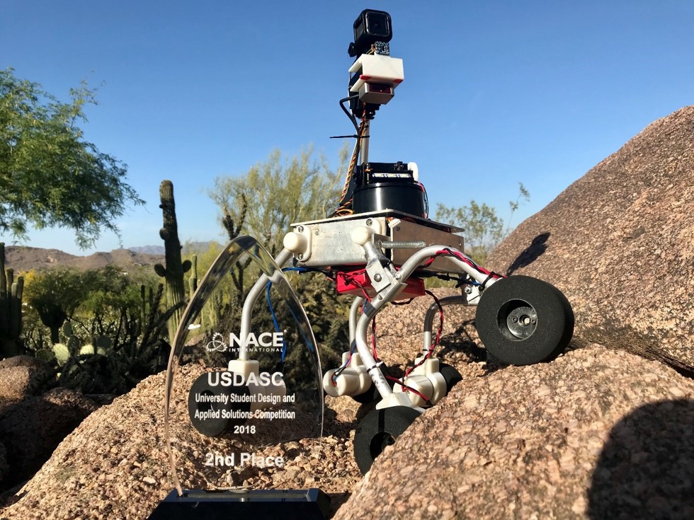 2018 - Team 30 Corrosion Detection Robot