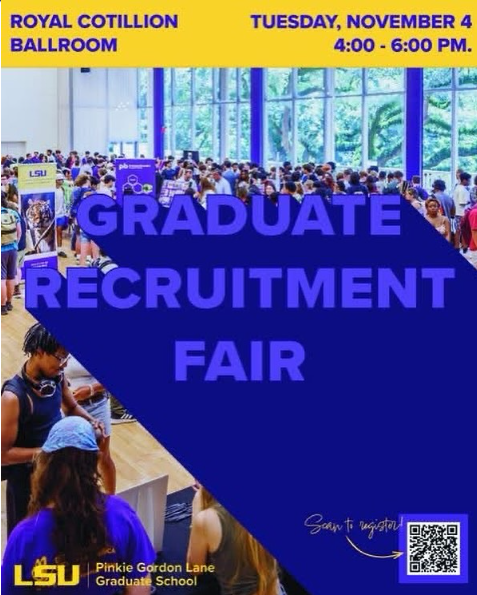 grad school fair flyer