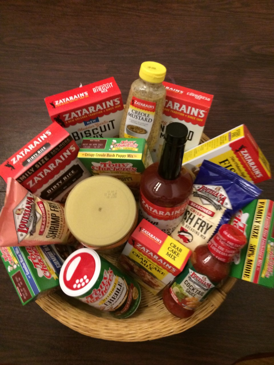 Collection of cajun cooking items