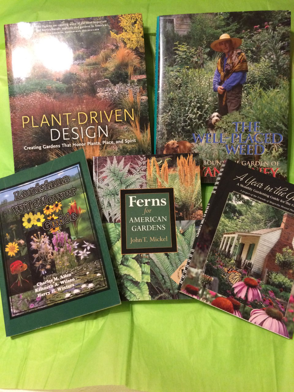 Collection of 5 gardening books