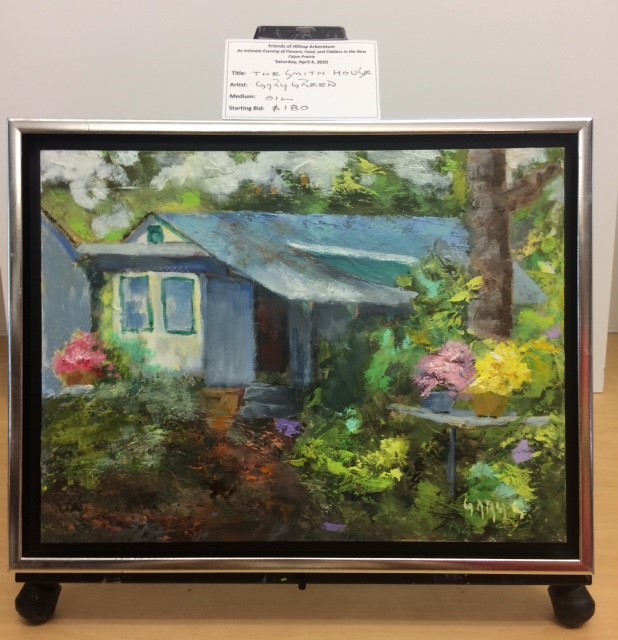 oil painting of Mr. Smith's home