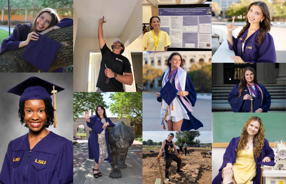 A collage of the ten graduates highlighted in the Class of 2026 article.