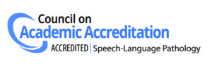 Council on Academic Accreditation SLP logo