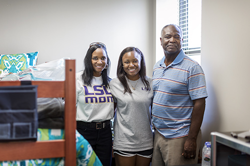 LSU move-in day