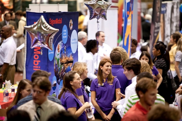 career expo attendees
