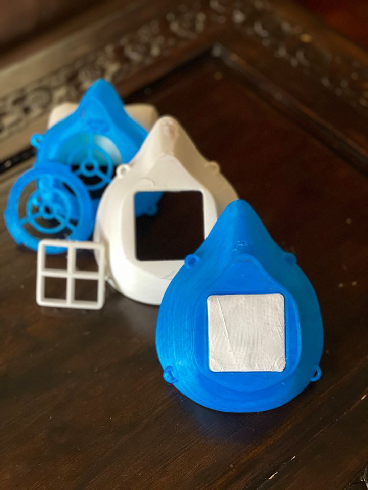OrganicNANO's 3D printed masks