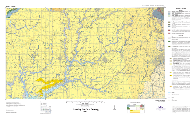 Covington Surface Geology 2021