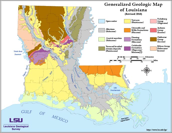generalized geology