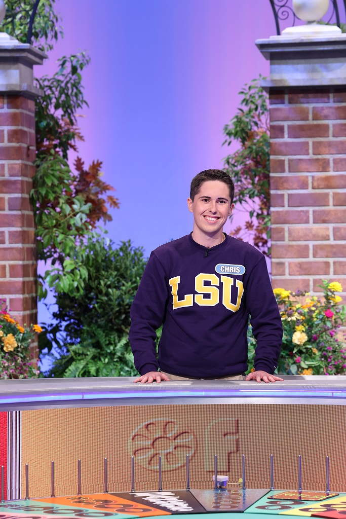 Chris Langley, photo credit: Carol Kaelson/Wheel of Fortune®/© 2022 Califon Productions, Inc. ARR.