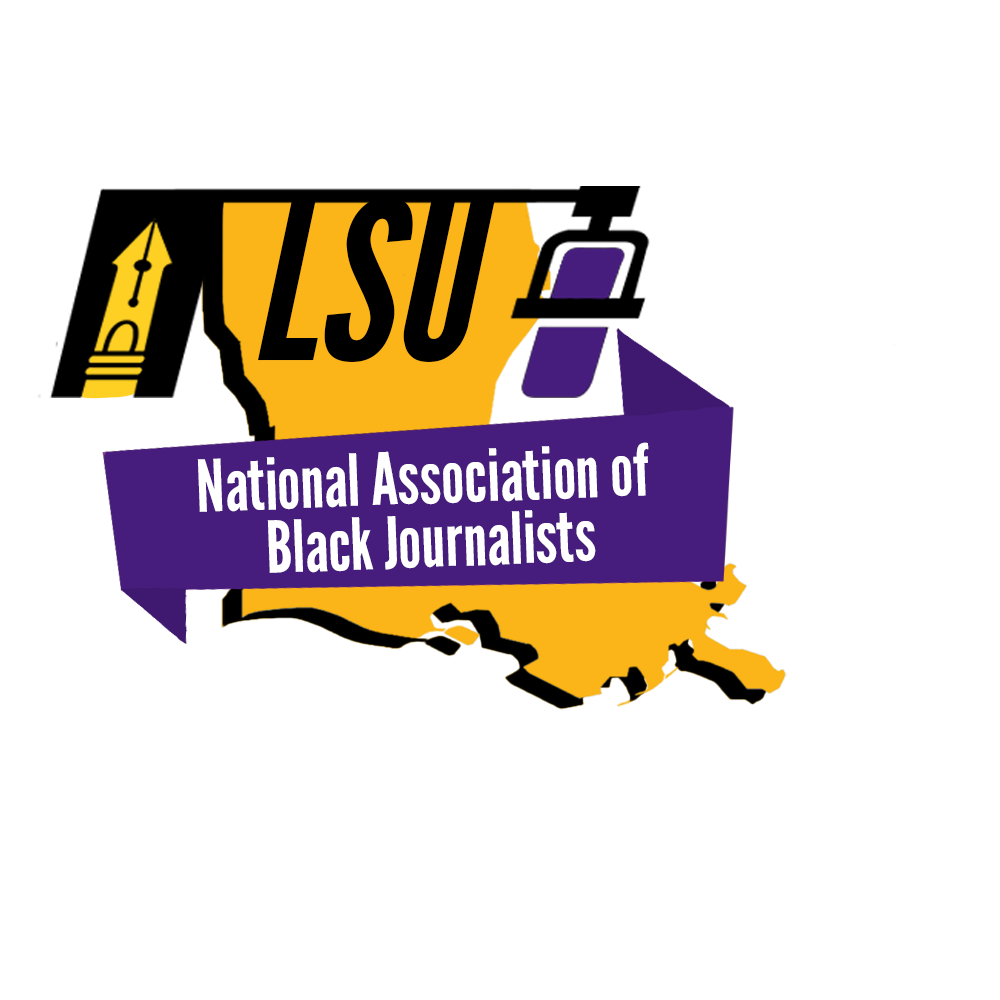 LSU National Association of Black Journalists logo