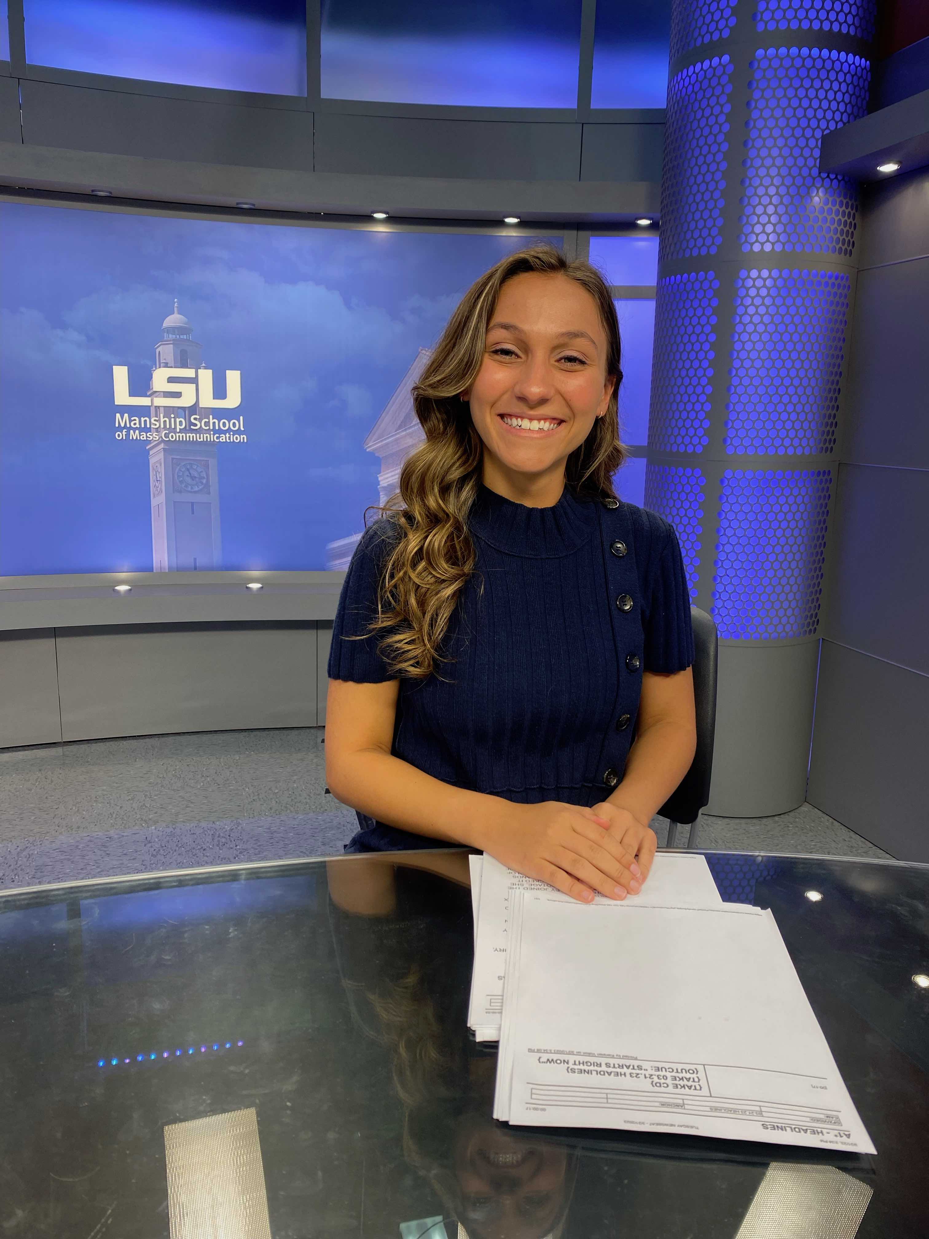LSU Senior Earns Sixth Place in National Journalism Competition