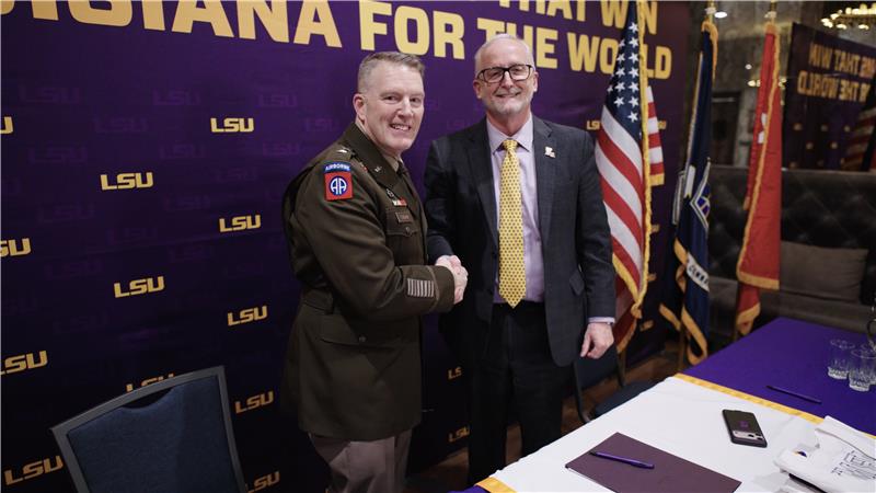 LSU Signs MOU
