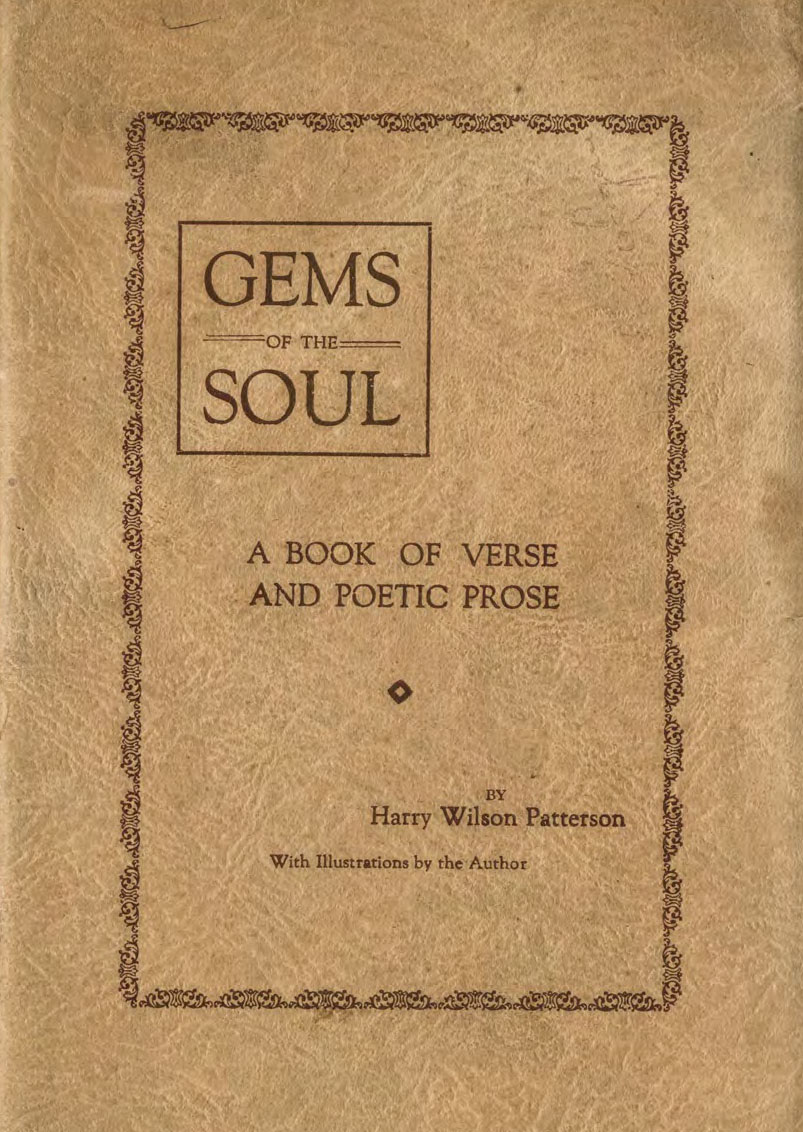 Cover of "Gems of the Soul" poetry book
