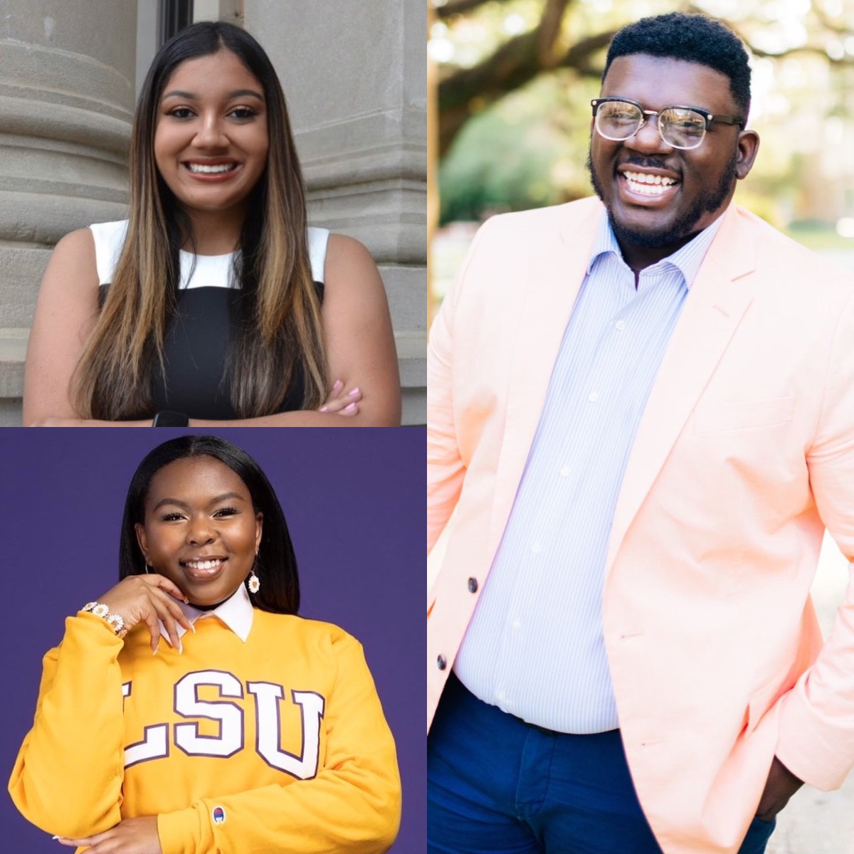 Three LSU Students Win Big from National Scholarship Program Recognizing Students Pursuing Mass Communication Careers