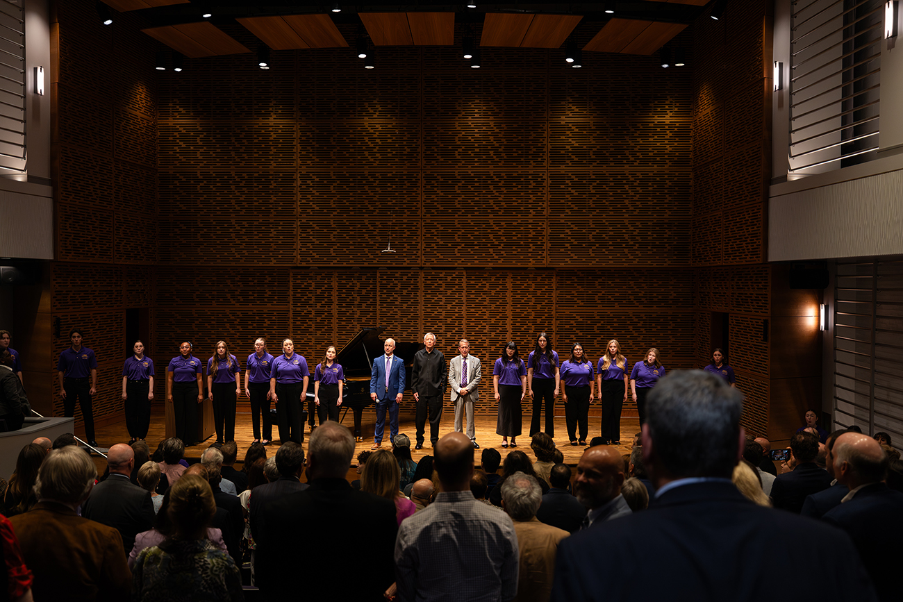 Turner Fischer Recital Hall Ribbon Cutting Turner Fischer Recital Hall Ribbon Cutting