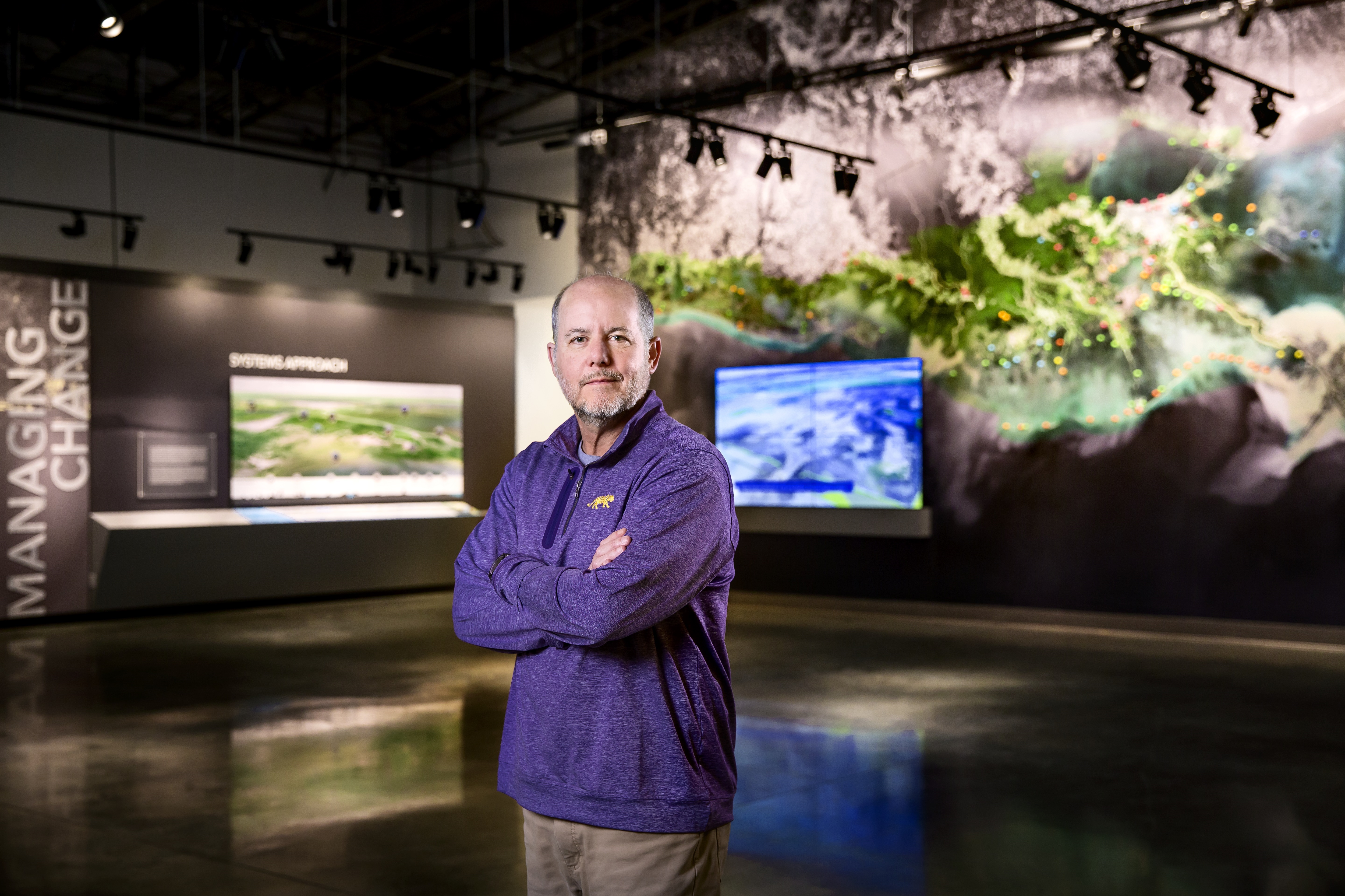 Clint Willson at the LSU Center for River Studies