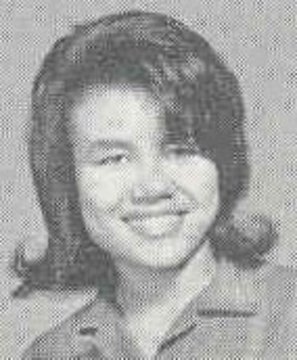 1965 yearbook photo of Maxine Crump