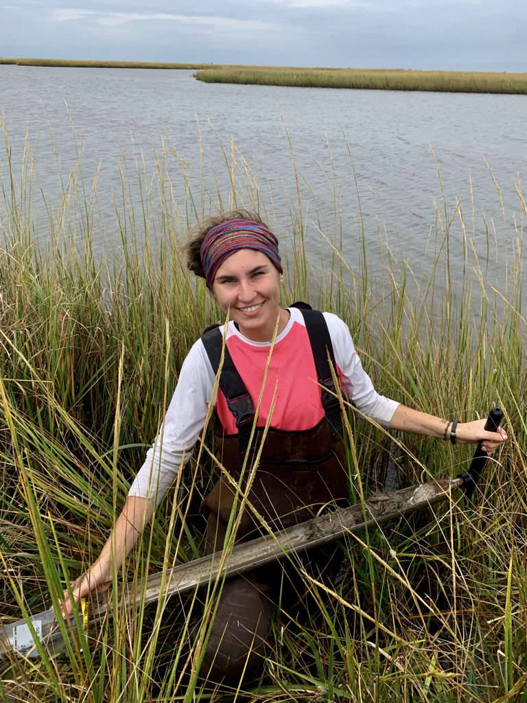 LSU master student Jordan Logarbo