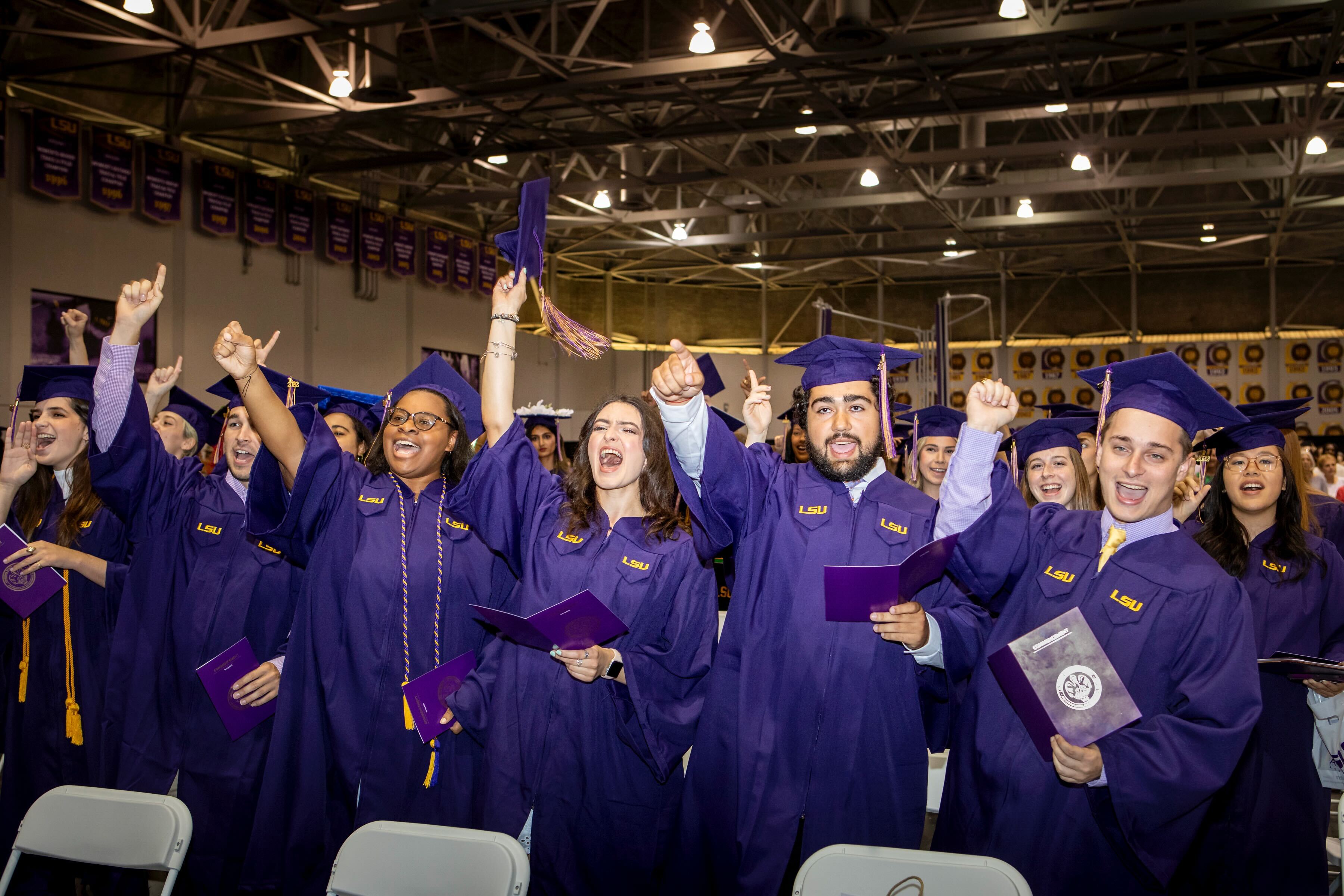 LSU Sets Record In Awarding More Than 4 600 Degrees During Spring