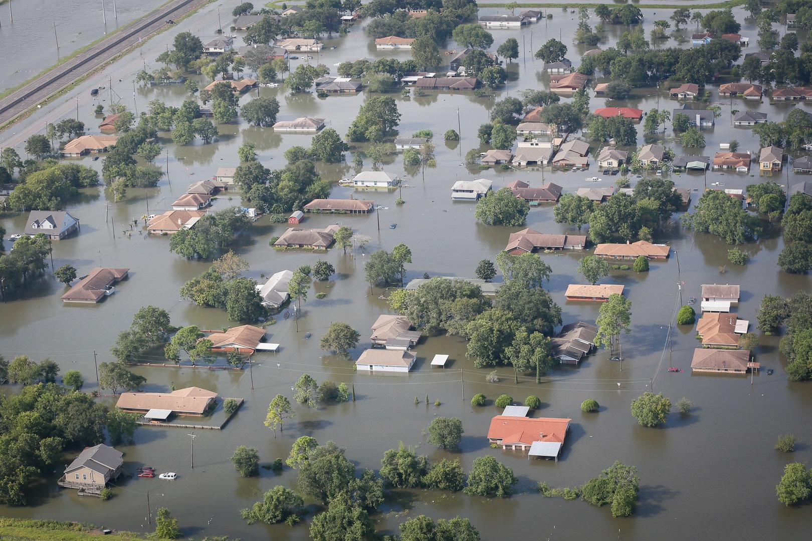 Flooding from Hurricane Harvey