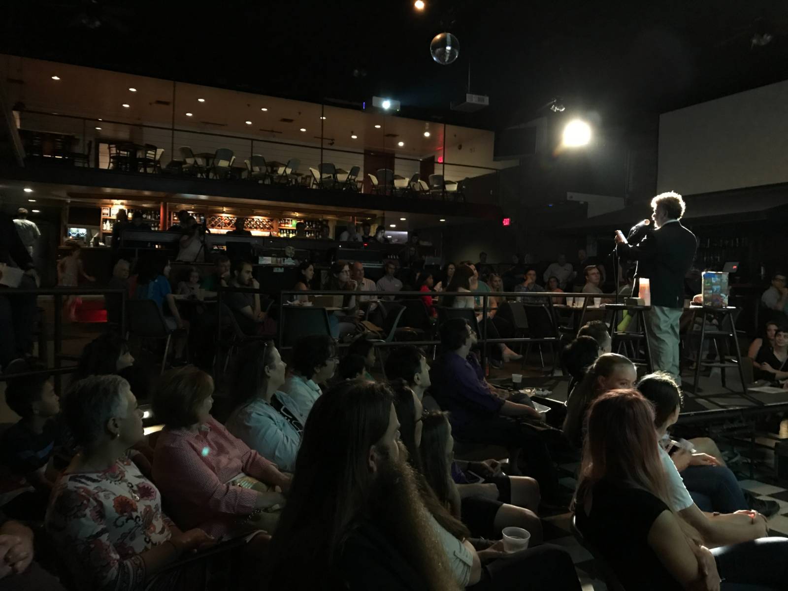 LSU Science Cafe full house