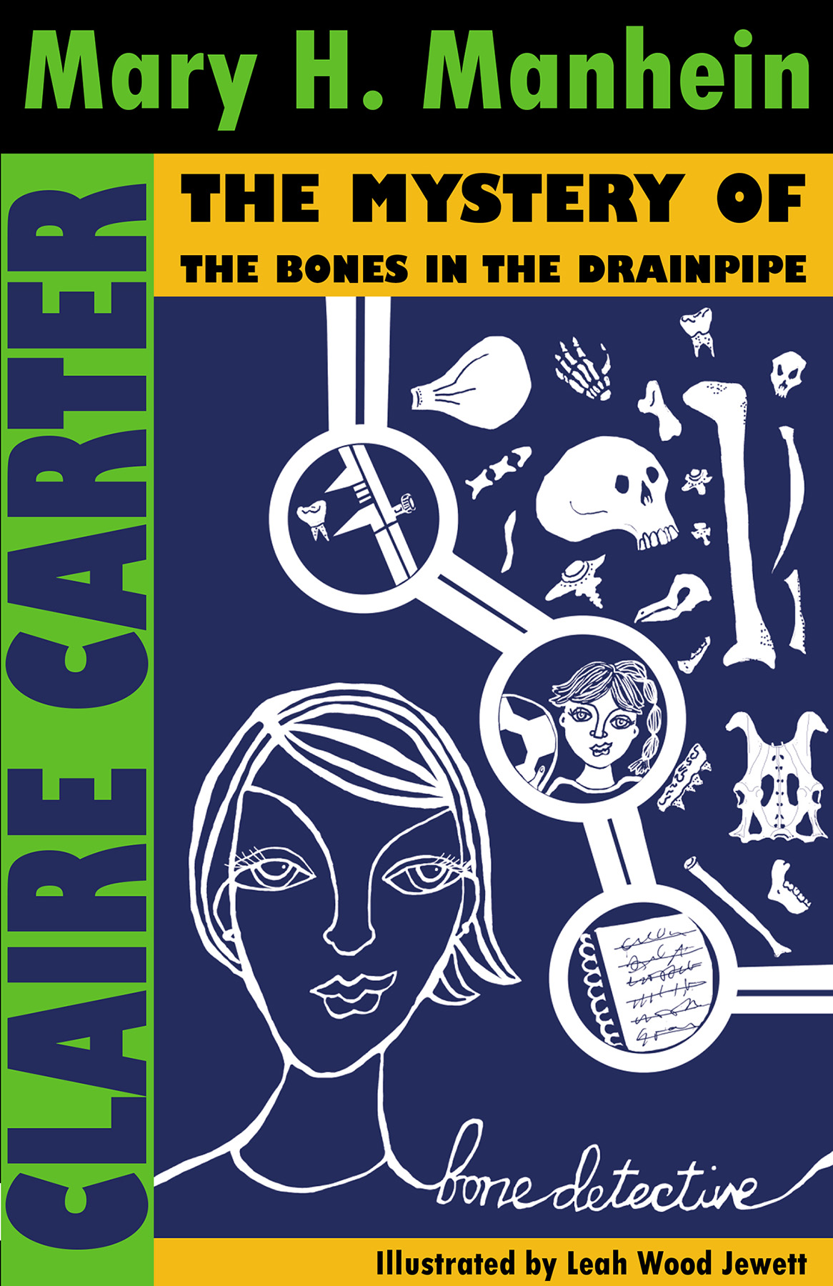 claire carter, bone detective book cover