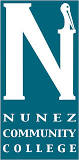 photo: nunez community college logo