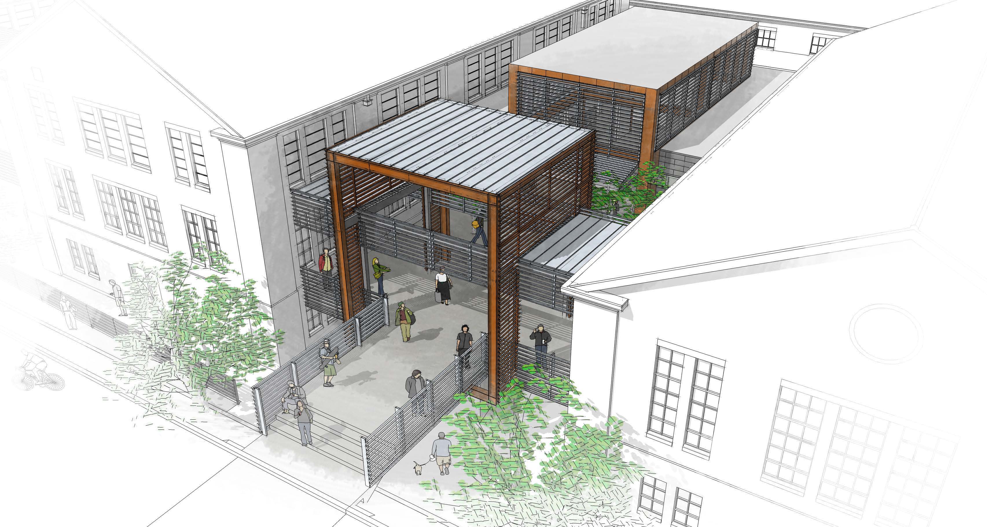 Studio Arts Entry Rendering