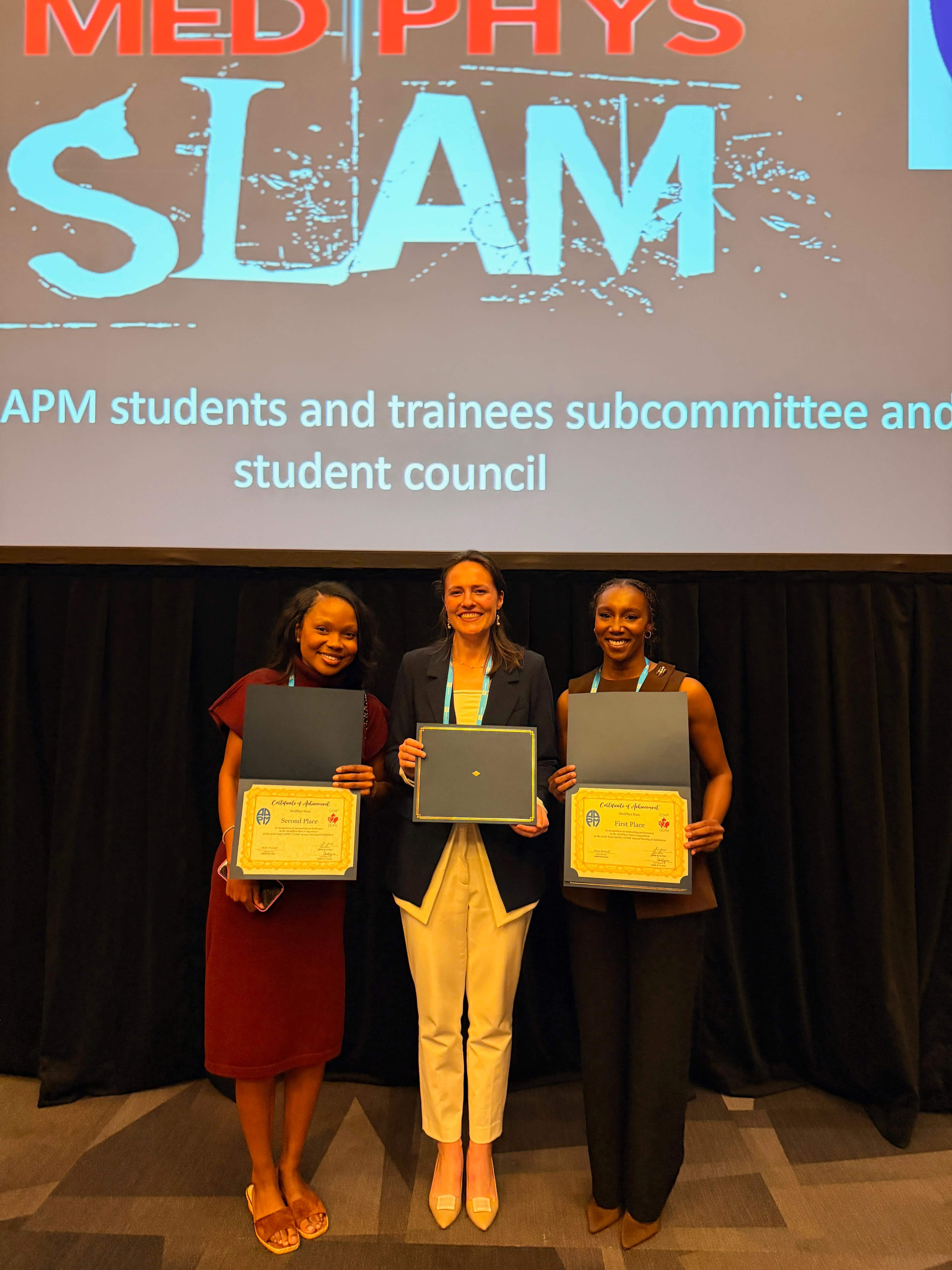 MedPhys Winners