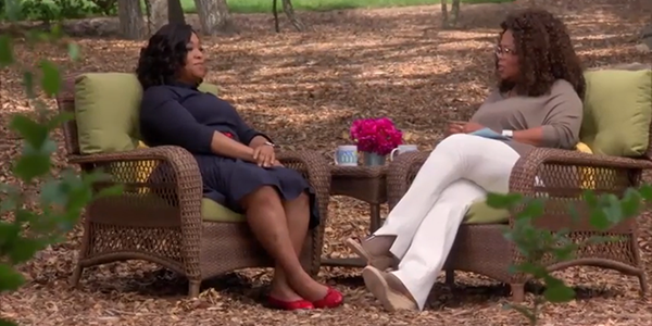 Image of Shondha Rhimes and Oprah Winfrey