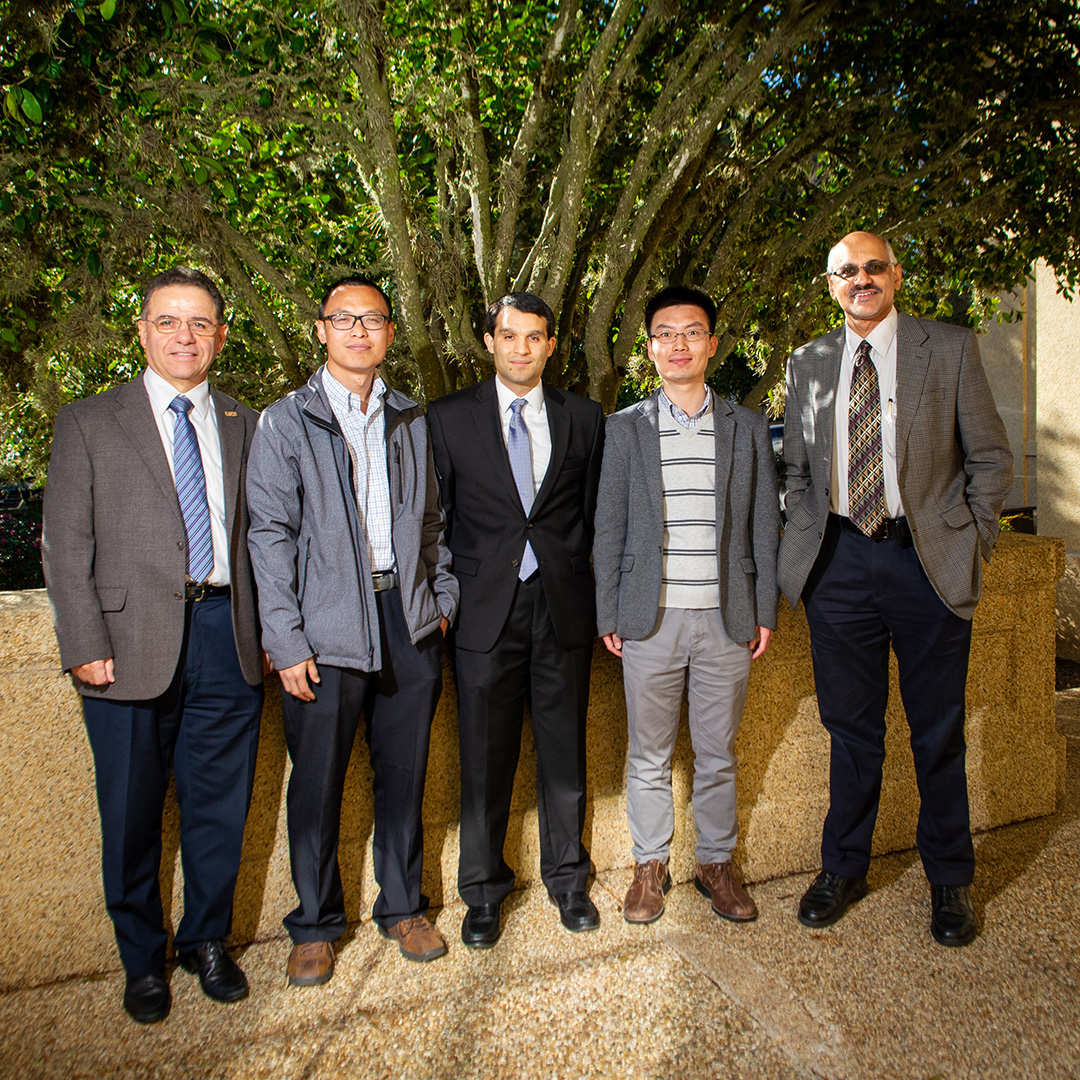 Portrait of the grant recipients